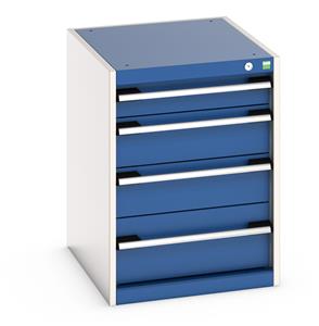 Bott Cubio 4 Drawer Cabinet 525W x 650D x 700mmH 40018025.**
